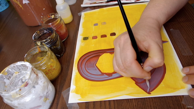 Byzantine Iconography Painting Series 1: Painting Basics (2) – Screenshot 4