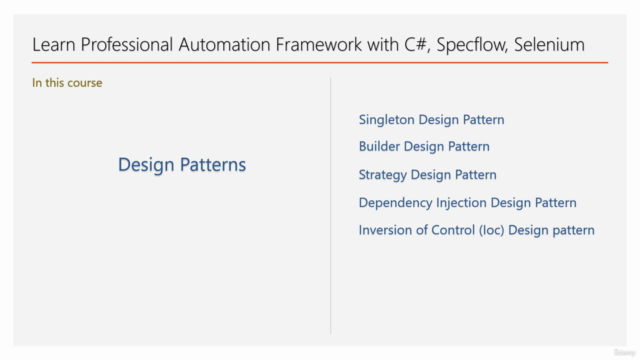 Learn Automation Framework with Specflow, Selenium, C#, BDD – Screenshot 2