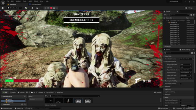 UNREAL ENGINE 5: Construindo um jogo estilo FPS – Screenshot 4