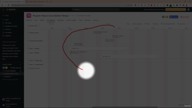 Planificación de Tareas y Gestión de Proyectos con Asana – Screenshot 2