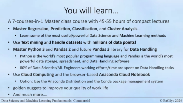 Data Science and Machine Learning Fundamentals [2025] – Screenshot 3