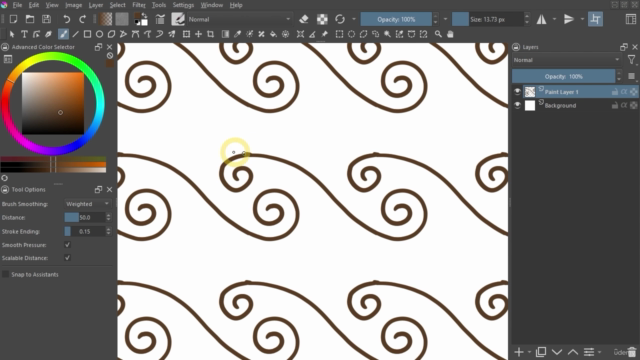 Digital painting with Krita 5.0 advanced level – Screenshot 2
