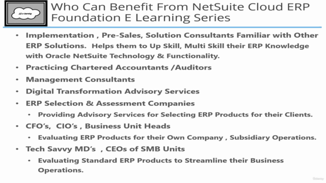SunderS Oracle Netsuite ERP Foundation E Learning -Volume 1 – Screenshot 4