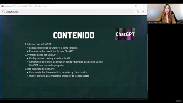 Chat GPT 101: Usos y Cómo Impulsar tu Negocio – Screenshot 3