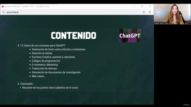 Chat GPT 101: Usos y Cómo Impulsar tu Negocio – Screenshot 4