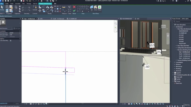 Sıfırdan İleri Seviyeye Autodesk Revit (Güncel Revit 2024) – Screenshot 3