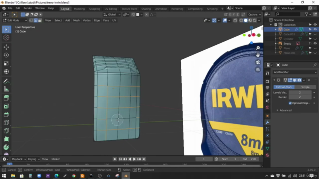 Packshot 3d with Blender 2.90 – Screenshot 1