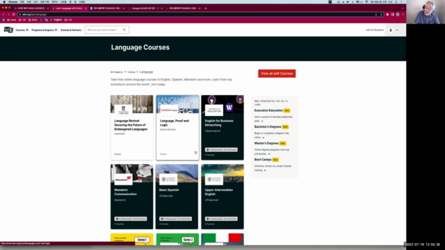 해외 명문대학 무크(MOOC) 이용 외국어 학습방법 소개(영어,프랑스어,이태리어,스페인어,기타언어) – Screenshot 4