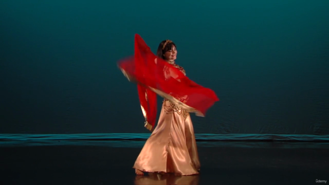 Bir Demet: A Classic Belly Dance Veil Choreography – Screenshot 1
