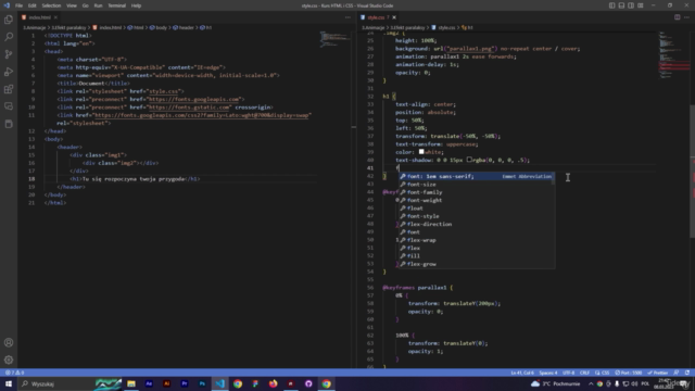 HTML i CSS 2025 - od Zera do Specjalisty Promo:MAY2025 – Screenshot 4