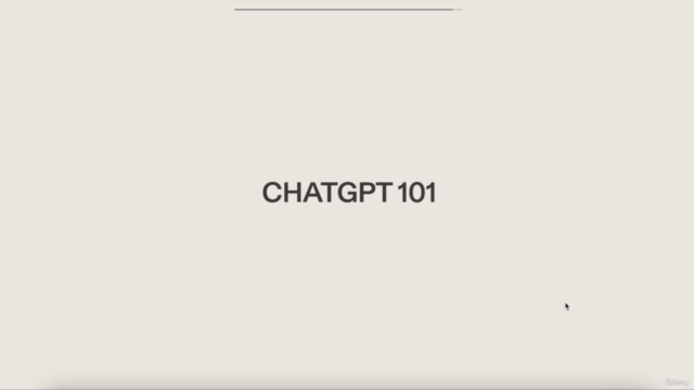 ChatGPT101——ChatGPT的基础课程 – Screenshot 1