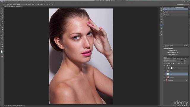 Portrait- & Beauty-Retusche von Amateur zum Profi | Teil 2 – Screenshot 1