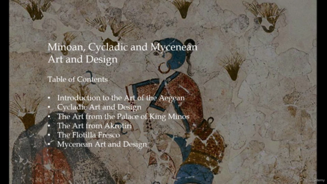 Minoan, Cycladic and Mycenean Art and Design – Screenshot 1