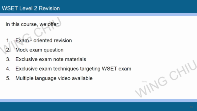 [English] WSET Level 2 Intensive Revision Course – Screenshot 3