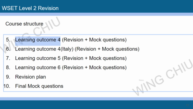 [English] WSET Level 2 Intensive Revision Course – Screenshot 4