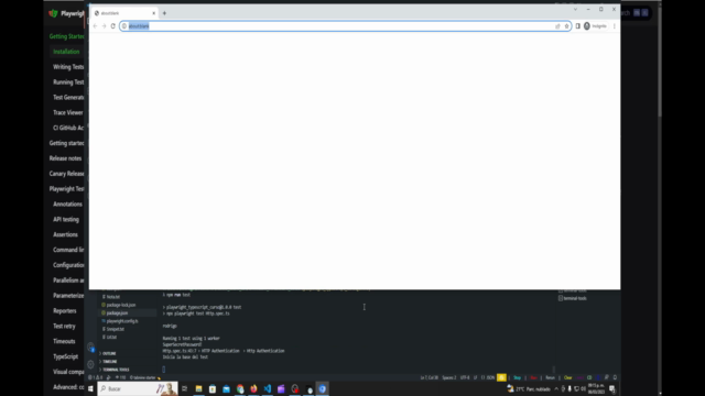 Playwright con Typescript – Screenshot 4