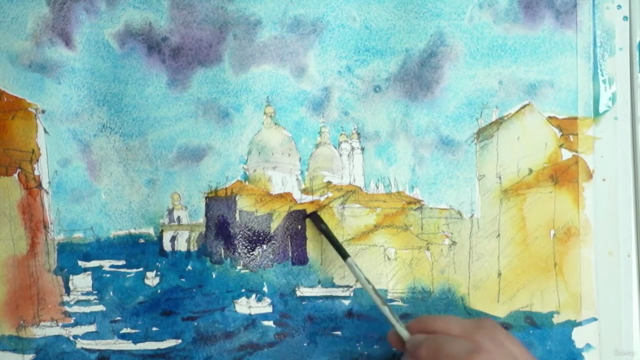 Detailed Urban Landscapes: Paint Venice in Watercolor – Screenshot 2