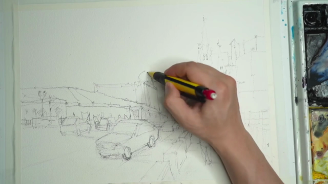 Detailed Urban Landscape Painting: Melbourne, Victoria – Screenshot 1