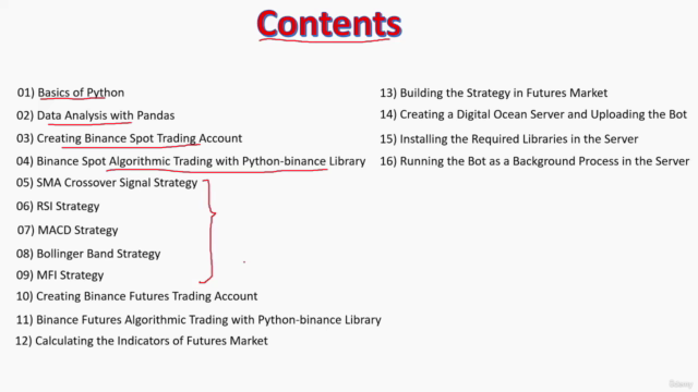 The Complete Foundation Binance Algorithmic Trading Course – Screenshot 3