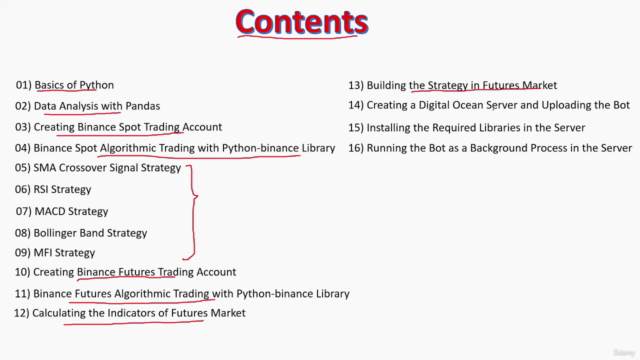 The Complete Foundation Binance Algorithmic Trading Course – Screenshot 4