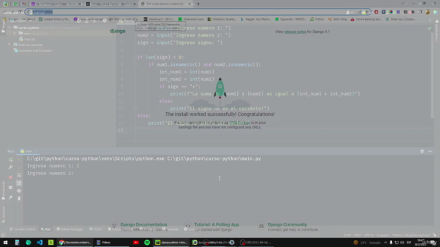 Desarrollo de sitios web con Python y Django – Screenshot 2