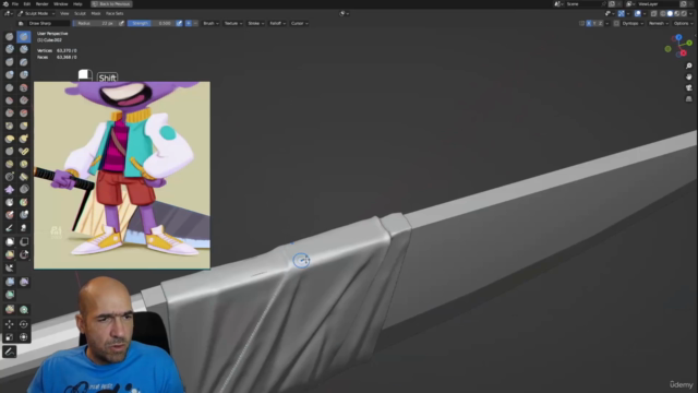 Character Crafting with Blender for Absolute Newbies – Screenshot 3