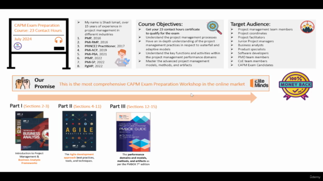 CAPM Exam Prep Workshop: 23 Contact Hours, PMBOK 7th (2024) – Screenshot 4