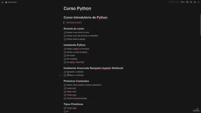 Curso Introdutório de Python Construindo um Lançador de Teia – Screenshot 1