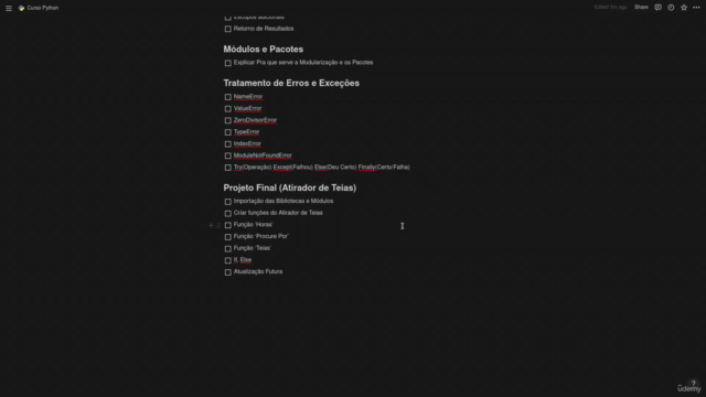 Curso Introdutório de Python Construindo um Lançador de Teia – Screenshot 4