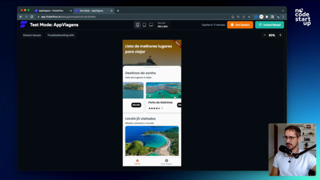 Curso FlutterFlow Gratuito [2023] Do Zero ao App – Screenshot 2