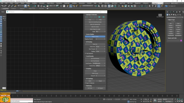 UVReactor 3ds max New Unwrap. – Screenshot 1