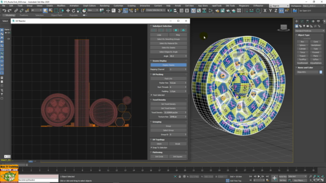 UVReactor 3ds max New Unwrap. – Screenshot 3