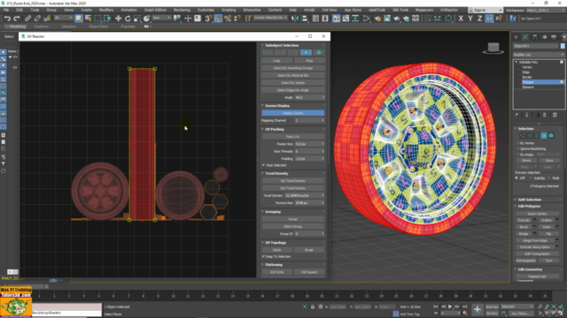 UVReactor 3ds max New Unwrap. – Screenshot 4