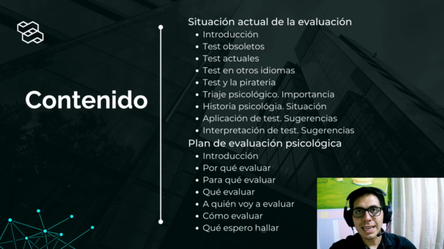 Curso. Evaluación psicológica. Área clínica. Nivel básico – Screenshot 4