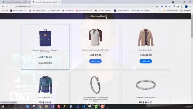 Web Design Completo: HTML, CSS, Javascript, Vue JS e Git – Screenshot 3