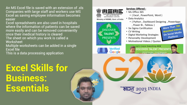Excel Skills for Business Essentials – Screenshot 1