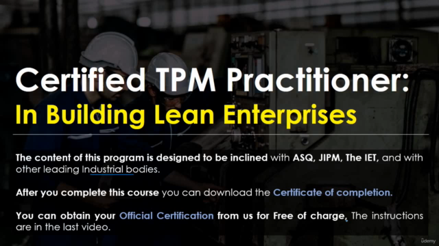 Certified TPM Practitioner: in Building Lean Enterprises - Screenshot_01