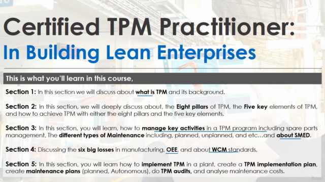 Certified TPM Practitioner: in Building Lean Enterprises - Screenshot_03