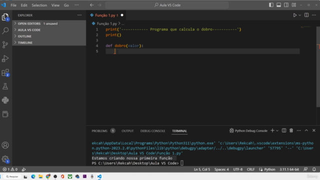 Lógica de Programação em Python – Screenshot 2