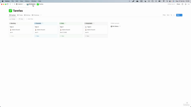 Gestão de Empresas no Notion – Screenshot 4