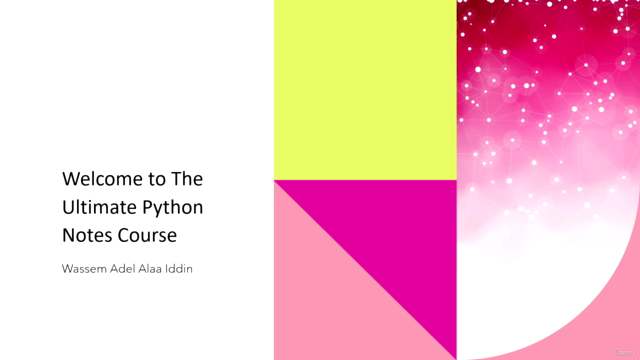 The Ultimate Python Notes: Solve, modify and run the codes – Screenshot 1