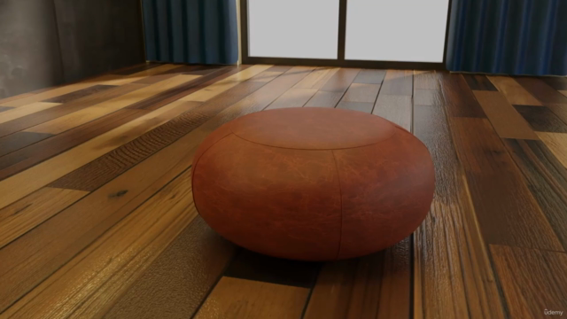 Rendering Modern Living Room in Blender – Screenshot 1
