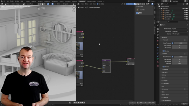 Blender 3 Beginners Step by Step Guide to Isometric Rooms – Screenshot 4