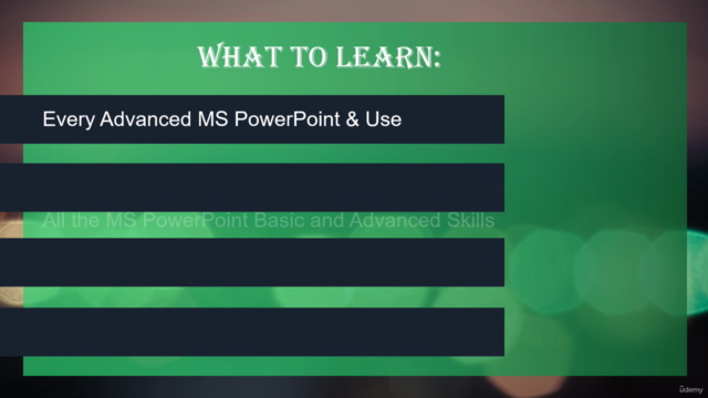 Advanced PowerPoint Course For Professional and Job Success - Screenshot_03