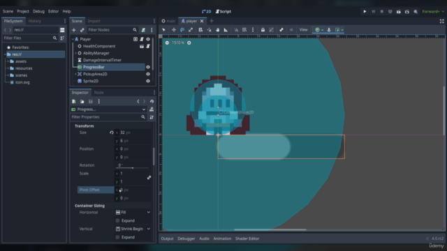 Create a Complete 2D Survivors Style Game in Godot 4 – Screenshot 3