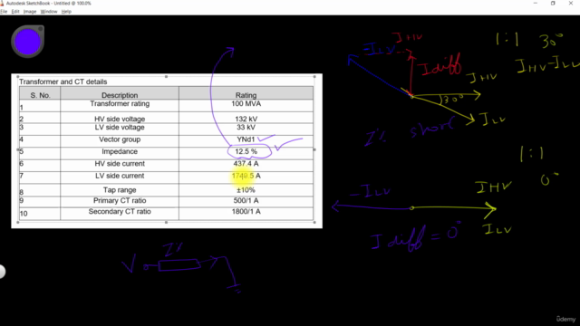 Transformer Differential Protection Calculations P642 Relay - Screenshot_04