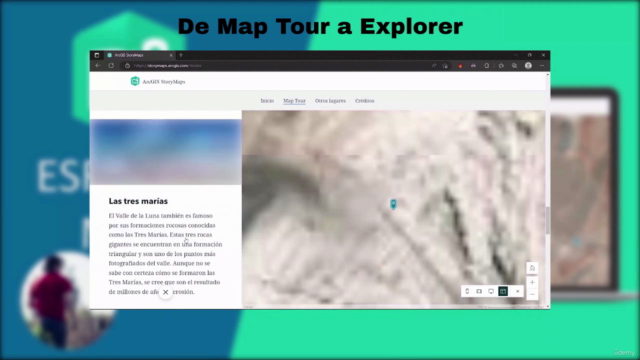 2025: Crea Dashboards y Story Maps en ArcGIS Online. – Screenshot 3