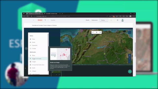 2025: Crea Dashboards y Story Maps en ArcGIS Online. – Screenshot 4