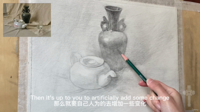 Sketch Basics -Draw still life(English subtitles.) – Screenshot 2