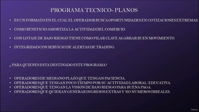 Estrategia de planos - la manera mas sencilla de operar – Screenshot 1